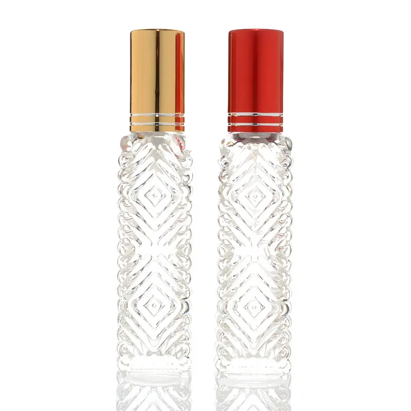 Botol Semprot Kosmetik 10Ml Saku Kosong Botol Isi Ulang Parfum Kaca Unik