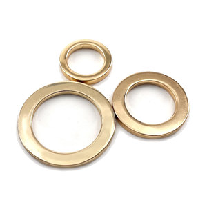 Anel Metálico Quadrado Grande de Latã<span class=keywords><strong>o</strong></span> Antigo Personalizado com Logo 25mm 26mm em Ouro/Prata/Gunmetal Ecológico e Durável para Bolsas - Product Image 4