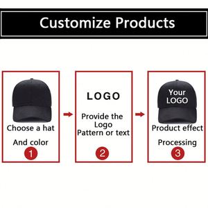 Casquettes de baseball personnalisées brodées avec logo pour hommes et femmes, style trucker, perforées, à 5 panneaux, pour le sport et le golf, avec fermeture snapback, vente en gros - Product Image 4