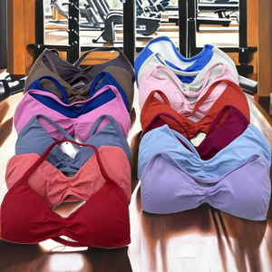 Ropa Deportiva 2025 para Mujer, Ecológica, Transpirable, Ajustable, de Alta Sujeción, Tallas Grandes, Elástica en 4 Direcciones, de Secado Rápido, Nailon, Color Sólido - Product Image 2