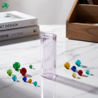 Embouts en verre en gros, 7 trous, matériau importé, couleur 10*25mm/10*30mm, embout de filtre en verre, accessoires pour fumer