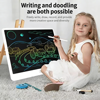 GY Classic Tableau de Dessin et de Peinture Personnalisable pour Enfants de 13 Pouces, Pratique du Graffiti pour Bébé, Écriture, Effacement en Un Clic, Écran LCD, Cadeau