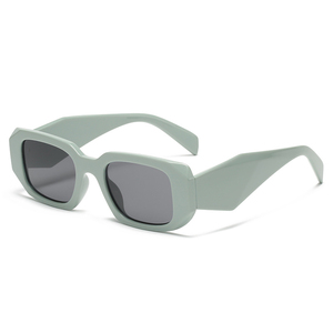 Lunettes de soleil de marque personnalisées avec logo, pour femmes et hommes, style rétro carré <span class=keywords><strong>vintage</strong></span>, de <span class=keywords><strong>luxe</strong></span>, de créateur, protection UV400, lunettes de soleil de marque célèbre - Product Image 5