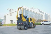 Compacteur d'asphalte miniature 3 tonnes XD120SVT 24,6 kW Compacteur à double tambour Rouleau vibratoire pour route