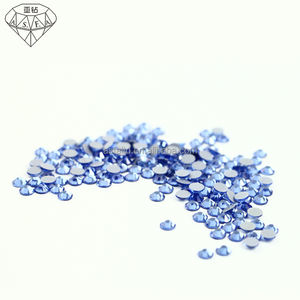 ASFA129 verre saphir clair dos plat Hot Fix strass durables et élégants pour l'artisanat fait à la main vêtements sweats à capuche décoration - Product Image 4