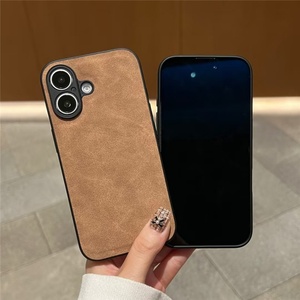Nueva Funda de Teléfono Móvil de Cuero Premium Mate de Lujo a Prueba de Golpes para iPhone 16 15 14 Plus 13 12 Mini 11 Pro Max XS XR SE3 7 8 Plus - Product Image 3