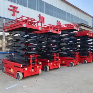 10m 12m 14m 18m construction lift platform hydraulic electric lifting work platform
