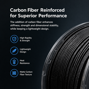 Filamento para Impresora 3D Newmars 3dp PLA CF de 1.75 mm y 1 kg, Precisión Dimensional de 0.02 mm, Reforzado con Fibra de Carbono para Impresoras 3D de Ingeniería - Product Image 2