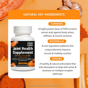 Suppléments nutritionnels OEM pour le sport Capsules de soutien des articulations au curcuma Boswellia Serrata Soutien immunitaire et bienfaits antioxydants - Product Image 2