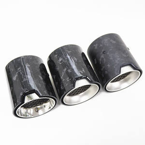Instalación de reemplazos OEM <span class=keywords><strong>M</strong></span> rendimiento fibra de carbono F8X juego de punta de escape para BMW M2 F87 M3 F80 M4 F82 F83 - Product Image 3