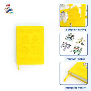 Cuaderno de Cuero PU en Oferta, con Bolsillo para Bolígrafo, Cuaderno A5 Hecho a Mano, <span class=keywords><strong>Agenda</strong></span> Personalizada - Product Image 5