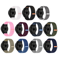 Bracelets de montre QuickFit en nylon à boucle vague océanique OEM en gros, accessoires de remplacement pour bracelets de sport Garmin Fenix 8 7 Pro