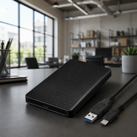 KUYIA — boîtier pour disque dur ssd USB 2.5 pouces, boîtier externe, USB C, 10gb