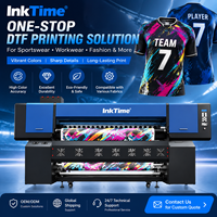 Imprimante textile numérique à sublimation Audley Industrial 4 têtes d'impression I3200 pour vêtements