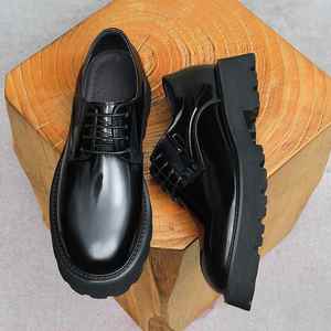 Zapatos Oxford de Cuero Genuino para Hombre, Hechos a Mano, de Alta Calidad, Elegantes, Transpirables, para Bodas, Fiestas, Oficina y Uso Casual - Product Image 5