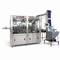 Ligne de production de remplissage d'eau potable en bouteille PET entièrement automatique 24000BPH