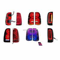 Kit de carrosserie de conversion Facelift pour Toyota Hilux Vigo 05-15, mise à niveau vers le style Revo : pare-chocs avant, phares, feux arrière, capot moteur