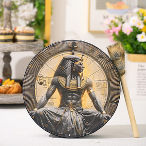 Tambour rond en bois de 25 cm, fait à la main, solide et durable, instruments de musique pour la thérapie sonore, vente en gros - Product Image 5