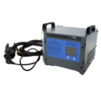 Chargeur de batterie au lithium 24V 100A, chargeur intelligent haute fréquence avec connecteur UMA 160A pour chariot élévateur électrique, transpalette