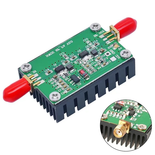 2-700M 3W HF FM VHF UHF FM Transmission Broadband RF Power Amplifier Shortwave Power Amplifier Module