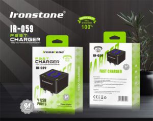 Caricabatterie USB a Ricarica Rapida <span class=keywords><strong>Frica</strong></span> UK EU per Accessori Telefono, per Auricolari Oraimo, Nero, per Telefoni Cellulari Tecno, 1m - Product Image 5