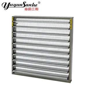 Poultry Farm Ventilation Shutter Louvers Electric Shutters