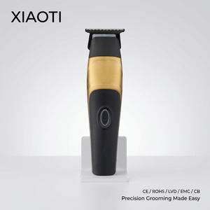 Fournisseur de tondeuses à <span class=keywords><strong>cheveux</strong></span> professionnelles sans fil, rechargeables par USB, avec lame en acier inoxydable, OEM. - Product Image 1