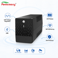 Mini-onduleur intelligent 650VA 360W 230Vac 50Hz avec AVR, alimentation de secours avec LED, USB, WiFi, CE, TUV, RoHS pour ordinateur, routeur, TPV, vidéosurveillance, utilisation UE