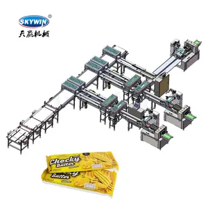 90-270kgs/h 27 mold Wafer biscuit whole production line wafer machine waffle maker commercial bakery equipment baking equipment