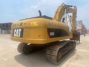 Excavadora de orugas hidráulica Caterpillar 325C usada, 80% nueva, equipo de construcción de 25 toneladas con motor PLC para informes - Product Image 3