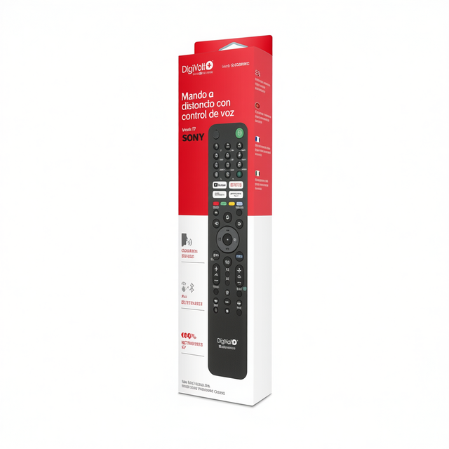 DigiVolt SUNING Plastic AAA Battery Remote Control with Voice for TV and Mic Model 8436585694549
