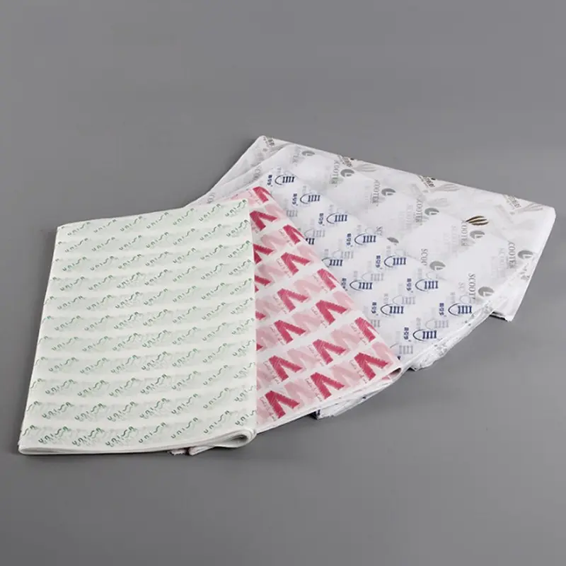 Custom Stylish Printed Glassine Tissue Paper Moisture-Proof Screen Printing Packaging for Photo Frame Promotions