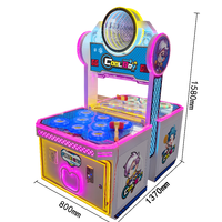 Waimar Frog Jump Coin Operated Kiddie Child-parents Whack Mole Amusement Electronic Arcade Redemption Games Machine for Sale