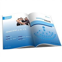 Brochure promotionnelle, impression offset, papier cuivre, manuel scolaire, conception de livre relié, magazine, album, personnalisation en usine