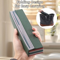 ML nouveau design pliant personnalisé résistant aux rayures durable écologique fait à la main en microfibre PU cuir 30 pièces jeu de société de voyage