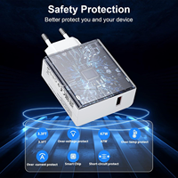 Chargeur Super Rapide Original 67W Prise EU avec Câble USB Type C 6A pour Xiaomi 67W Turbo Charger