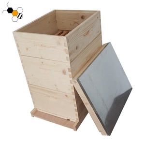 Langstarth รังผึ้ง4ชั้นกล่องรังผึ้งแบบไม่ประกอบสำหรับเลี้ยงผึ้ง - Product Image 2