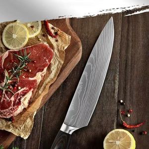 Cuchillo de Acero Inoxidable Damasco, Apto para Lavavajillas, Color Personalizable, Portátil, Moderno, Productos de Tendencia 2022, Nuevo - Product Image 4