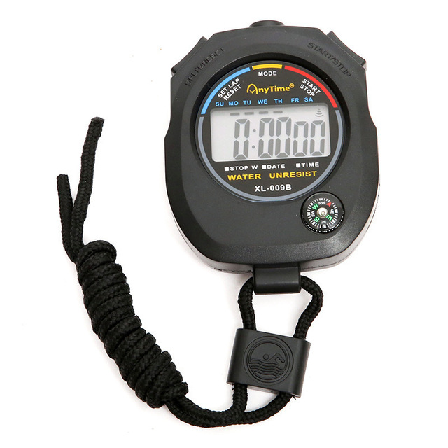 Waterproof Electronic Stopwatch Timer Dual-Channel Stopwatch for Referee Sports Fitness Equipment