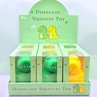 Nouveau jouet éducatif de décompression en forme de dinosaure géant Squishy en farine, jouet à extruder à rebond lent, vente directe d'usine