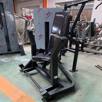 Machine de musculation haut de gamme à charges guidées pour la musculation des pectoraux, idéale pour les clubs de fitness commerciaux