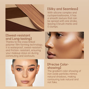 ARTMISS CONTOUR WAND Vegan Fond de teint longue durée Maquillage pour le visage Fournisseur de cosmétiques Vente en gros avec <span class=keywords><strong>recrutement</strong></span> d'agents à l'échelle mondiale - Product Image 3