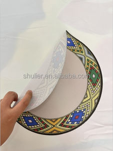 Panier tissé traditionnel éthiopien napperon design Nouvelle Offre Spéciale habesha salle à manger napperon <span class=keywords><strong>saba</strong></span> rond - Product Image 5