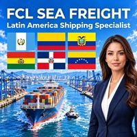 Transport maritime de fret LCL Chine vers la Colombie, République Dominicaine, agent maritime, transitaire, service porte-à-porte