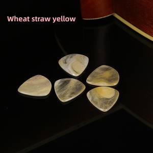 Púas de guitarra de resina de colores, venta al por mayor directa de fábrica, varios colores brillantes opcionales, agarre cómodo para guitarristas - Product Image 4