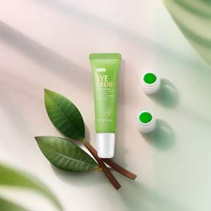 Crema Contorno de Ojos Antiarrugas de Té Verde Más Vendida, Reduce Líneas Finas, Anti-Ojeras, Elimina la Hinchazón, Antienvejecimiento, Cuidado Reafirmante - Product Image 2