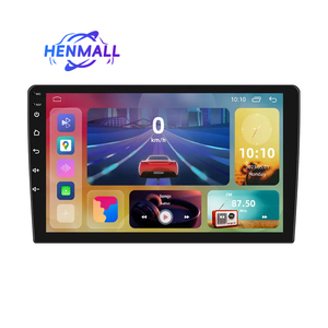 Henmall 9 polegadas Android Double Din Universal Car Radio 9 polegadas Android 2 Din Dvd Player com carro Play BT FM Touch Screen Car Radio - Product Image 1