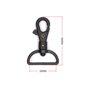<b>Plastic</b> Rotating <b>Hook</b> B102 26Mm For Backpack Bag Webbing Fasteners - Product Image 3