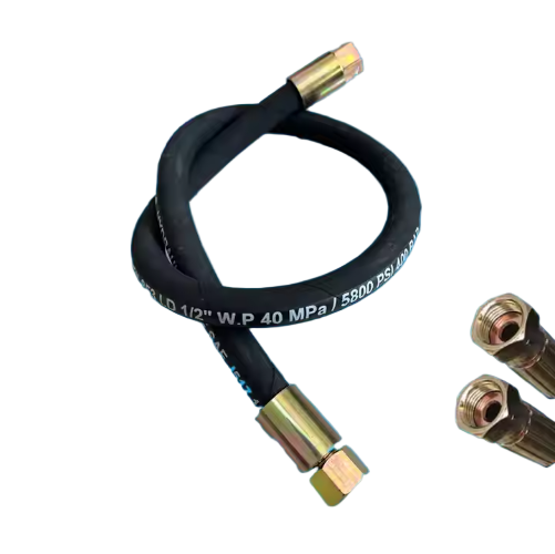 Factory Priced Hydraulic Rubber Gas Filling Hose Pipe 40MPa Pressure 0.3% Accuracy 60m Length 1" 1.5" Nozzle ISO9001 Certified