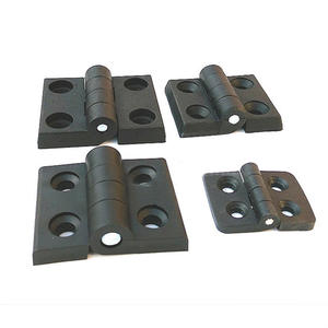 Accessoires pour profilés en aluminium Deying 20/30/40, charnières en plastique noir pour portes et fenêtres, charnières en nylon en gros pour armoires électriques - Product Image 3